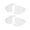 Transparent Small 4 holes, variant on Multipurpose Adjustable Eyeglass Protectors Secure Suitable For Construction Lab Work Protective