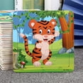 thumbnail image 2 of Juego de rompecabezas de madera para educación temprana, rompecabezas cognitivo de tráfico de animales educativos para niños, 2 of 5