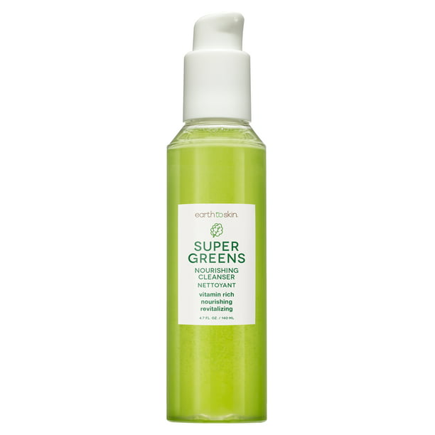 Earth to Skin Super Greens Nourshing Face Cleanser, 4.74 oz