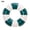 Green, variant on Inflatable Pool Floats, Inflatable Swim Tube Rings, Anti-Slip Swimming Floatie, Dual Handles for Beach Water Park Party (Green 70)