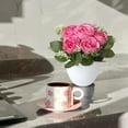 thumbnail image 5 of TIELUTT Rose pour la Maison Réaliste pour Fleurs de Mariage Fleurs Extérieures Décorations de Mariage pour Tables de Réception Centres de Table Centres de Table pour Tables Fleurs de la Saint-Valentin, 5 of 5