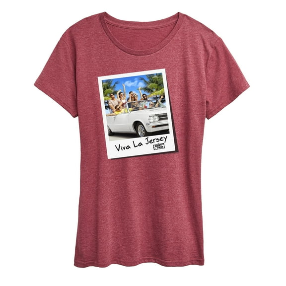 Hybrid Apparel - MTV - Jersey Shore - Viva La Jersey - Women's Short Sleeve Graphic T-Shirt