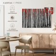 thumbnail image 5 of Elephant Stock Red Birch Forest Wall Art - Horizontal Canvas Wall Art - Living Room Wall Decor - Floral And Botanical Canvas - Red And White Decor - 48" x 32", 5 of 8