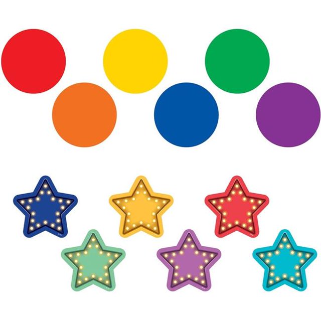 Teacher Created Resources TCR6994S Marqueurs pour Sol - Ensemble de 24 - Multicolore