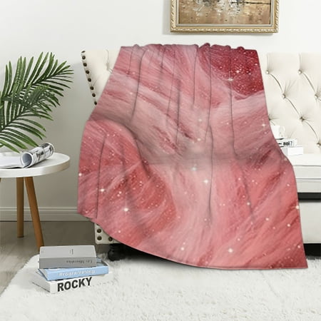 Shiartex Stars Dust Circle Throw Blanket for Sofa Couch Cozy Flannel Travel Outdoor Blanket All Seasons Lightweight Soft Blanket 40x50in