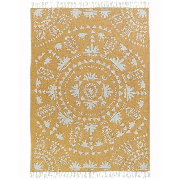 Toalla de playa Sand Cloud de algodón turco Boho Honey XL