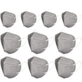 thumbnail image 2 of Multi Ply Disposable Face Masks , Lightweight, Breathable & Allergy,Free for Office, School, Outdoors & Work Gray, 2 of 6