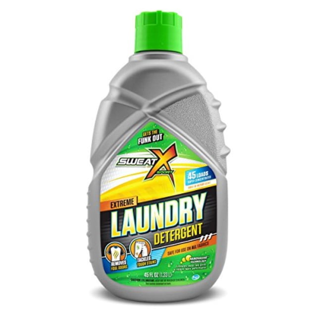 sweat x sport extreme laundry detergent, high performance sports wash for activewear and all