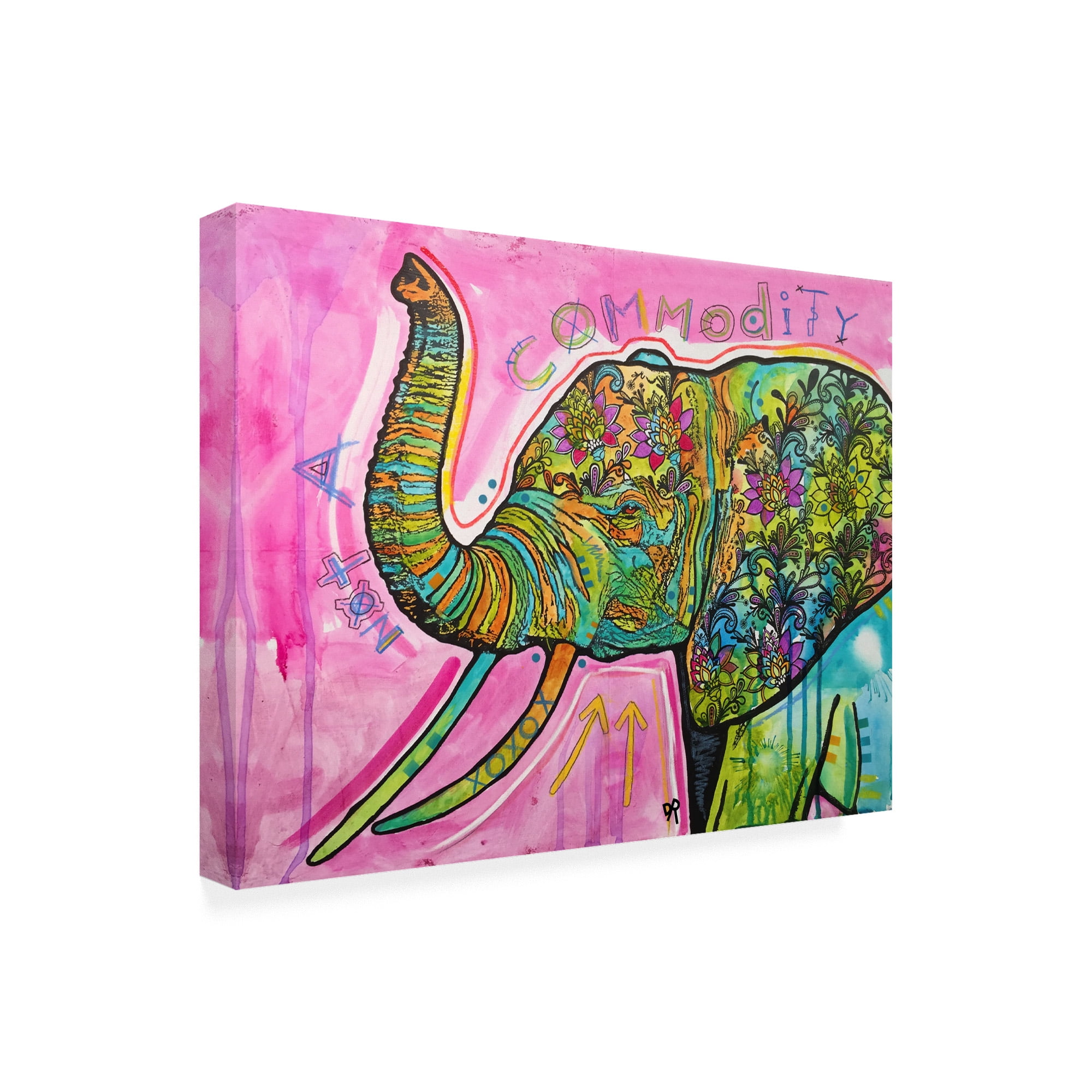 Trademark Fine Art 'Not A Commodity' Canvas Art by Dean Russo