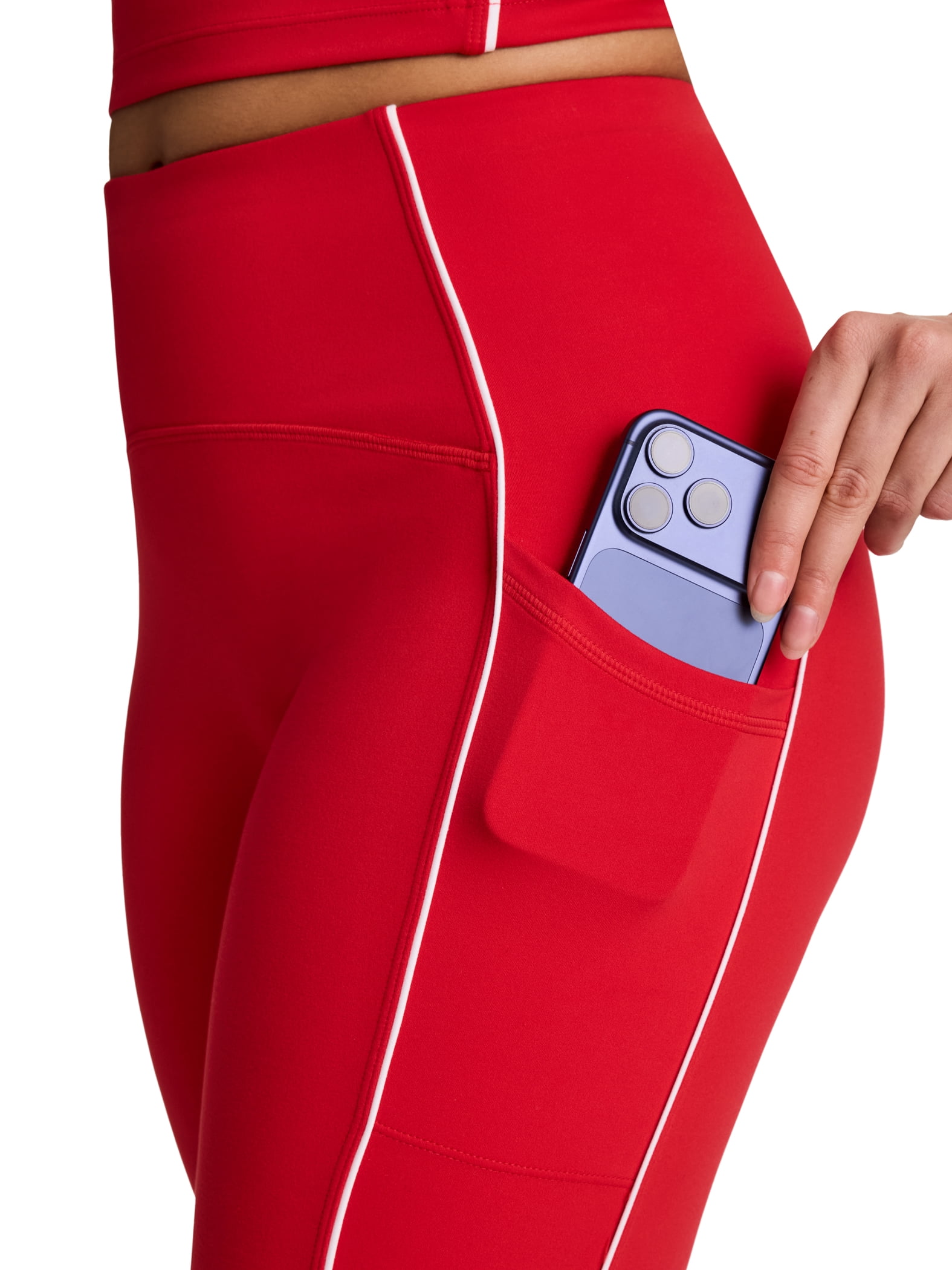 Reebok Women's and Women's Plus Team Player High Rise Capri Legging, Sizes XS-4X