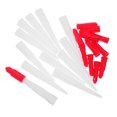 thumbnail image 1 of Luxshiny 12Sets Caulking Nozzle with Cap for Precise Sealant Application in Assorted Colors Durable Plastic Material, 1 of 6