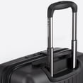 thumbnail image 3 of The Flier Polycarbonate Check In 24" Luggage in Black, 3 of 5