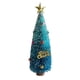 thumbnail image 2 of Mini árbol de Navidad artificial Perfecl pequeño de cepillo de botella Azul 19cm, 2 of 8