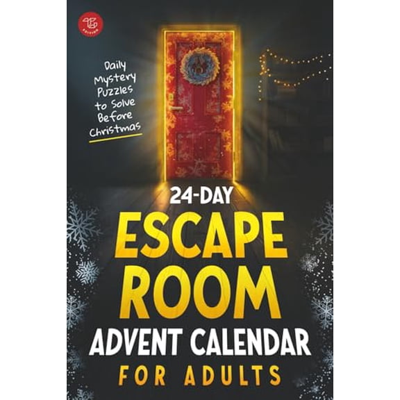 Pre-Owned 24-Day Escape Room Advent Calendar for Adults: Daily Mystery Puzzles to Solve Before Christmas, 9791282240260, , Paperback,