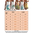 thumbnail image 2 of LUXUR Robes Courtes Mini pour Femmes Col Rond Été Robe d'Été Tunique Robe T-Shirt Sans Manches Évasée BGQK22091N5 m, 2 of 2