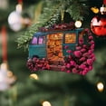 thumbnail image 3 of Garden Library Ornament Acrylic Books Stacked Book Lovers Library Bookshelf Decorations Hanging Literary Bookish For Librarian Book Lovers R Mini Christmas Ornament Hangers Chain for Stained Glass, 3 of 5