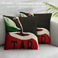 thumbnail image 3 of Qinduosi Bookwarm Throw Pillow Cover, First Day of School Decor for Sofa Couch White, 3 of 5