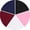 Black, Wine Red, Navy Blue, Pink, White, variant on Cooraby 5 Pack Girls' Cotton Long Sleeve T-Shirts, Soft Crew Neck Tees for Toddler & Little Girls, Everyday Basic Tops