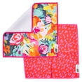 thumbnail image 6 of RITZ Meadows & Dots Microfiber Dish Cloth Set, 6-Piece, Watercolor Floral & Abstract Pattern, 12" x 12", 80% Recycled, 6 of 6