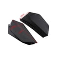 thumbnail image 3 of 2pcs Motorcycle Winglets Kits Aerodynamic Wing Spoiler Universal Modification Accessories, 3 of 4
