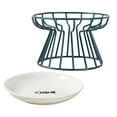 thumbnail image 2 of Cat Raised Bowl Pet Dog Feederfor Cat Bowl for Cat And Supplies , Green, 2 of 10