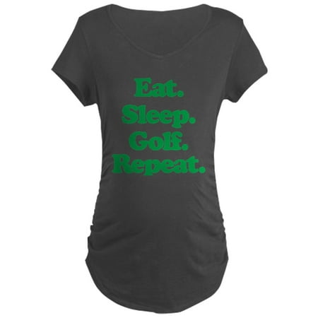 

CafePress - Eat Sleep Golf - Maternity Dark T-Shirt