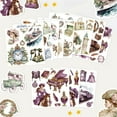 thumbnail image 3 of 12 Sheets Victorian Theme Rub on Transfers for Craft Princess Royal Transfer Sticker Furniture Decals Waterproof Stickers for Home Window Bedroom Living Room Water Bottle Glass Decoration 1 Set, 3 of 9