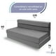 thumbnail image 5 of Sofá Cama Plegable - Matrimonial - Gris Memory Foam SOFA CAMA COZY, 5 of 10