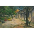 thumbnail image 3 of Paul Gauguin 18x13 Black Modern Framed Museum Art Print Titled - Village in Martinique (Women and Goat in the Village) (1887), 3 of 5