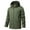Army Green, variant on Men's Thin Zipper-Style Waterproof and Windproof Outdoor Windbreaker, Casual Jacket for Men, Lightweight and Durable, Ideal for Hiking, Travel and Daily Use,Dark Blue L