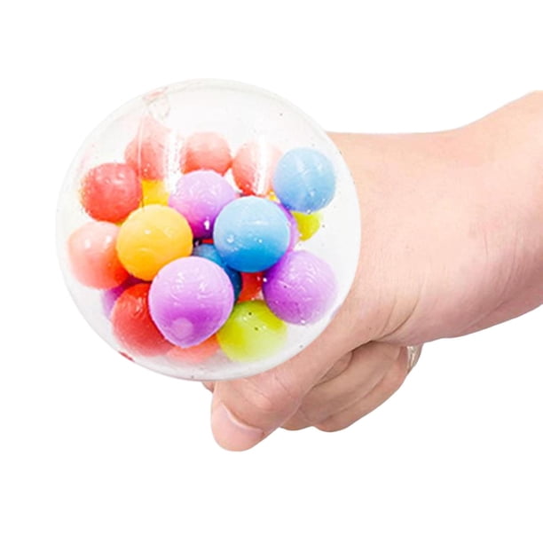 bolas ,novedad Balls Funny Gadget Party,Juguetes creativos de Halloween,trucoaccesorios para el hogar,Juguete sensorial Adultos Favores de 20 bolas de macarrones Hugo bolas arcoiris