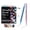 12 Colors/Box, variant on Ywmsfl Professional Artist Acrylic Markers With Quick Dry Formulas Ergonomic Barrels For Drawing Sketching Classroom Projects