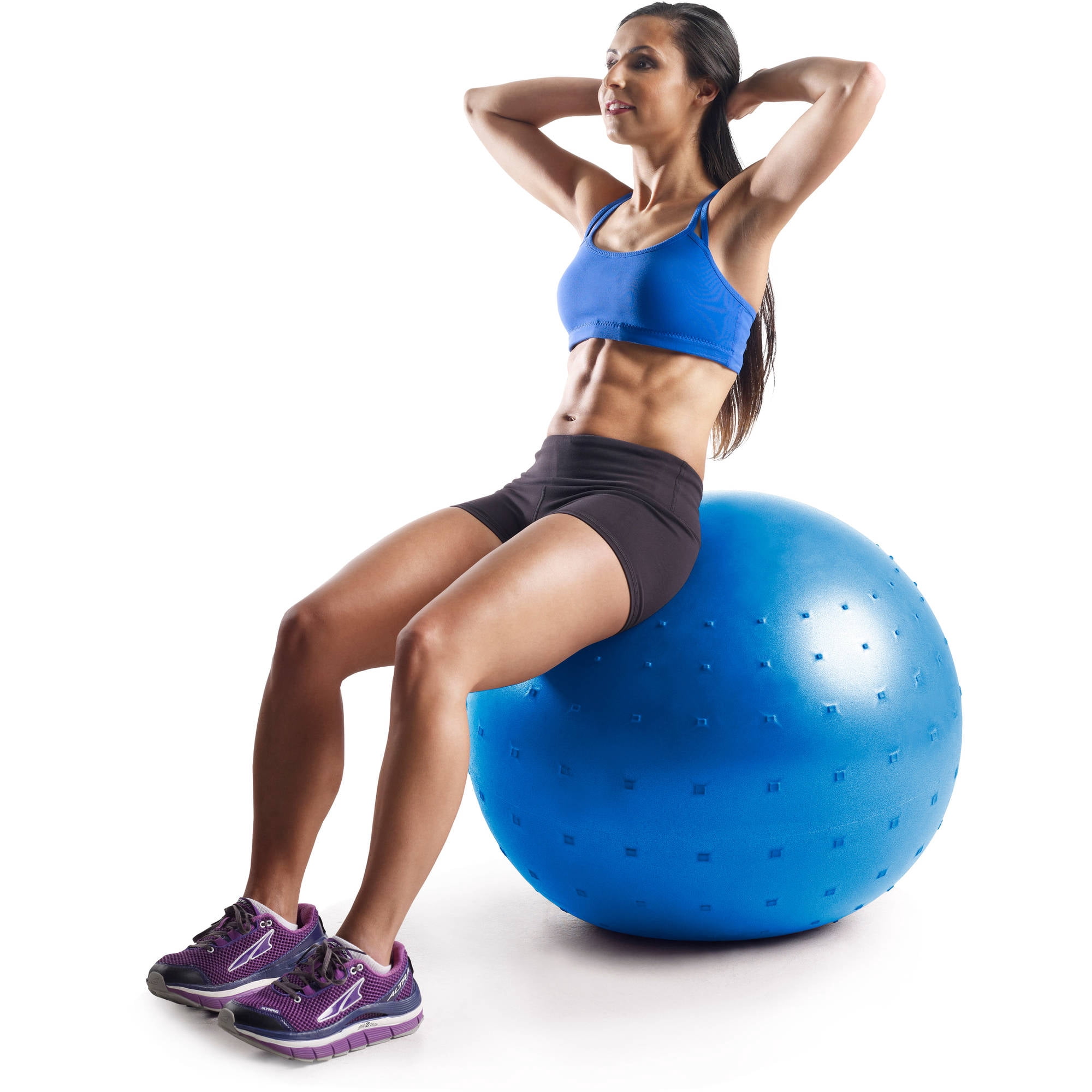 Gold's Gym 55 cm Anti-Burst Performance Exercise Ball with Pump