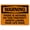 Warning Sign 2, variant on Tornado Shelter Sign – 8x12 Inch RustFree Aluminum,Reflective & Weatherproof Metal,HighVisibility Emergency Safety Warning for Home,Business,or Public Area