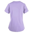 thumbnail image 5 of KDDYLITQ Womens Independence Day Freedom Tshirt July 4th Printed V Neck Tops American Birthday National Flag Print Fourth Of July Blouses 250 Years Birthday Loose Short Sleeve Scrubs Tees Purple 3XL, 5 of 7