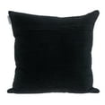 thumbnail image 2 of Parkland Collection Arcas 20x20" Geometric Cotton Throw Pillow in Black/Yellow, 2 of 6