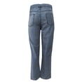 thumbnail image 5 of Hfolob Women's Jeans Denim Elastic Waist Trousers Button Jeans Hole High Pants Pocket Loose Women Pants Jeans For Women, 5 of 5