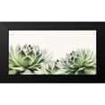 thumbnail image 2 of Deiter, Lori 18x11 Black Modern Framed Museum Art Print Titled - Soft Succulents I, 2 of 5