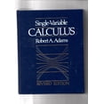 thumbnail image 1 of Pre-Owned Single Variable Calculus, 9780201111149, 0201111144, Hardcover, Revised edition, 1 of 1