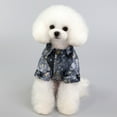 thumbnail image 6 of SPRING PARK Pet Spring Summer Square Pattern Puppy Dog Cat Coat Clothes Two-Legged Vest T-Shirt Costume Apparel, 6 of 7