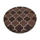 thumbnail image 1 of Disketp Brown Gold Grid Funda Redonda para Taburete, Funda de Cojín para Silla de Bar Suave y Elástica-13 inch, 1 of 7