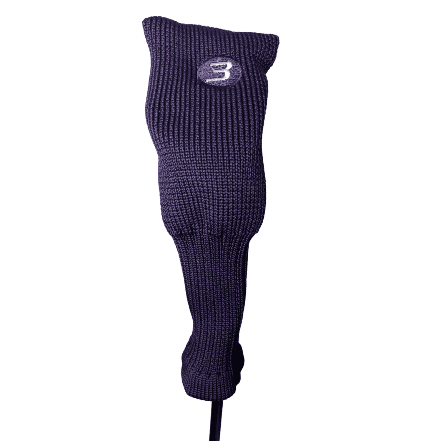 Majek Hybrid Golf Club DARK AMETHYST PURPLE Neoprene Acrylic Headcover Set #3-SW