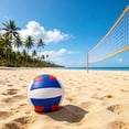 thumbnail image 5 of Volleyball Ball Official Size 5 - Soft Elastic Training Volleyball for Indoor Outdoor Court Sand & Backyard, JASKFLY, 5 of 8