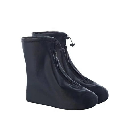 

Ymiytan Kids Foldable Rain Shoe Cover Outdoor Eco-friendly Slip On Boot Covers Protection Reusable Round Toe Shoes Covering