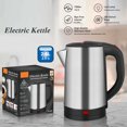 thumbnail image 3 of 2.5L Fast Boiling Stainless Steel Electric Kettle, Auto Shut Off Water Boiler with Heating Component for Tea and Coffee, 3 of 7