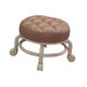 thumbnail image 2 of Taburete bajo enrollado asiento de rollero bajo adulto resistente niño con lanzador giratorio PU cuero para dormitorio apartamento salón de juegos de Café, 2 of 8