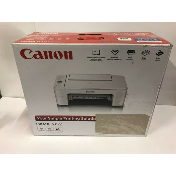 Canon PIXMA TS3122 Wireless AllinOne Inkjet Printer 2226C062
