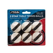 STIGA 2-Star Spin Tracker Table Tennis Balls