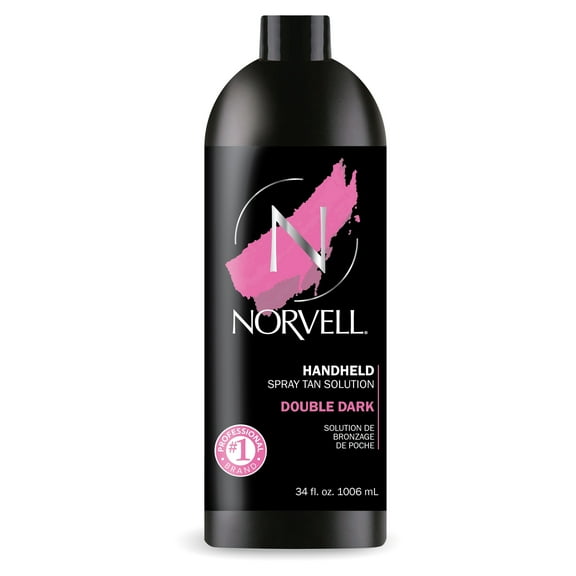 Norvell Double Dark Premium Spray Tan Solution - 1 Liter / 33.8 oz