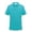 Light Blue, variant on Zylarhe Men's Polo Shirts, Men's Classic Short Sleeve Shirt for Casual Wear Pink XXXXL
